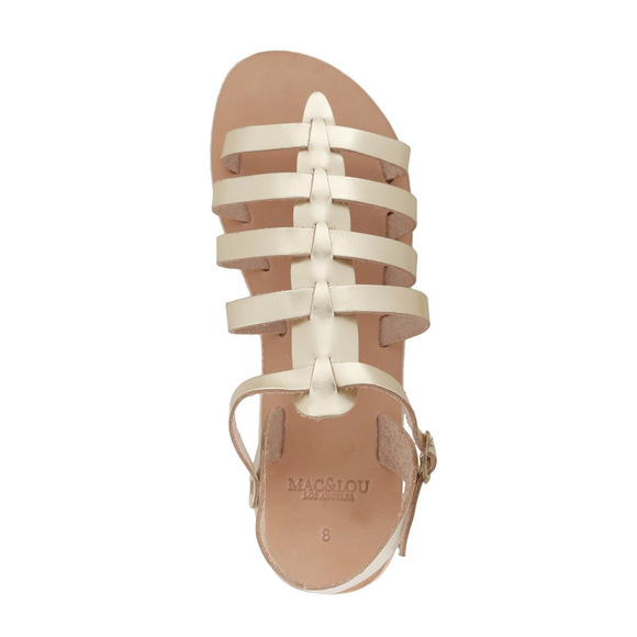 MAC&LOU Greek Leather Sandals 'Euterpe' - Picture 1 of 6